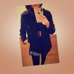 Real Wool Peacoat Mid - Length by GAP